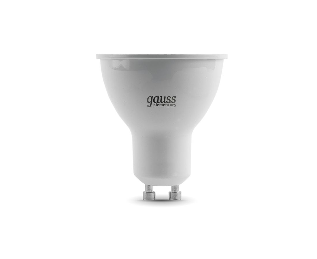 ლედ ნათურა MR16 GU10 5.5W 4100K gauss el - 13626 — ნათურა და ვაზნა